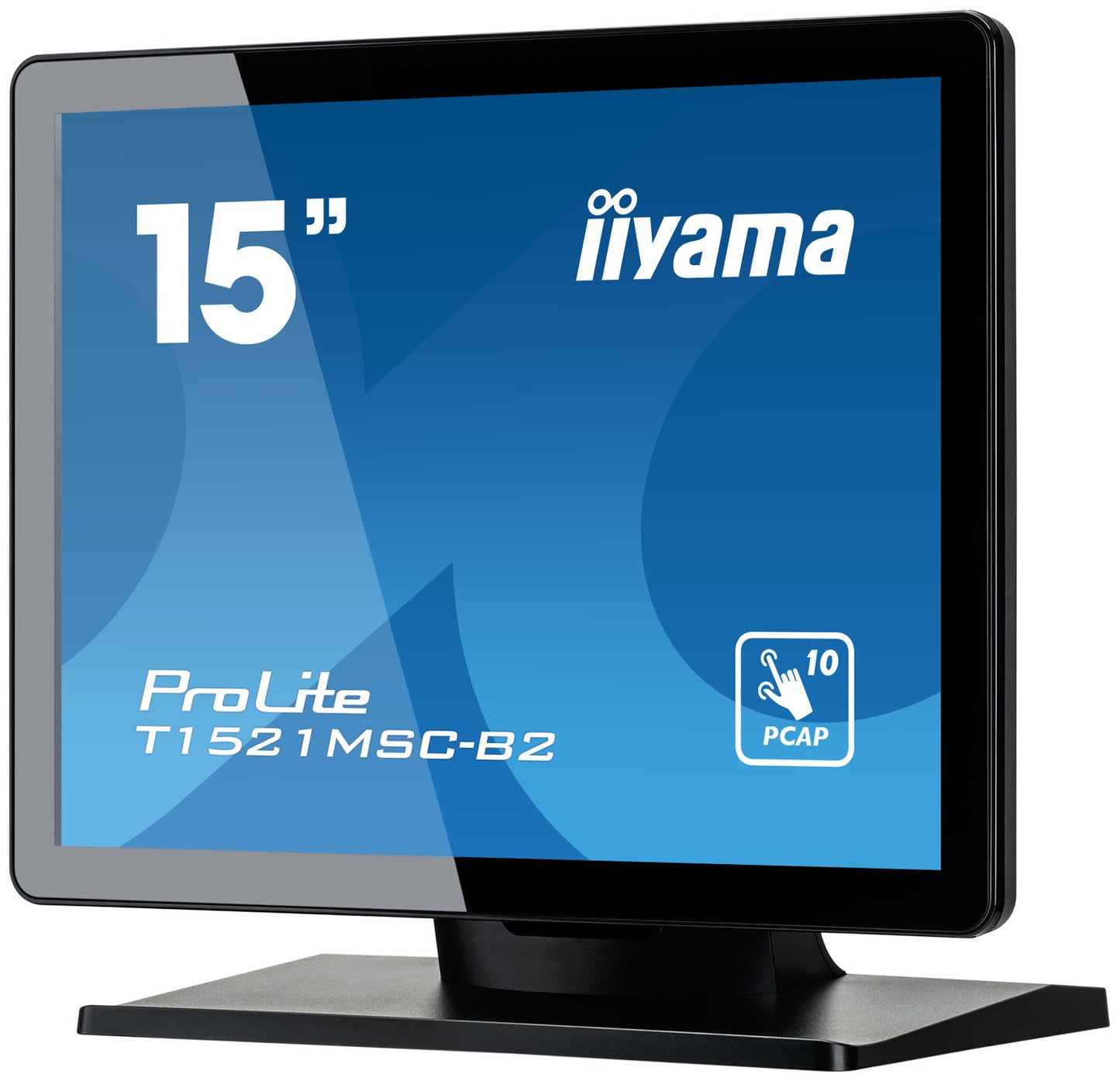 15 inch LCD 4:3 Projective Capacitive 10-Points Touch Bezel Free