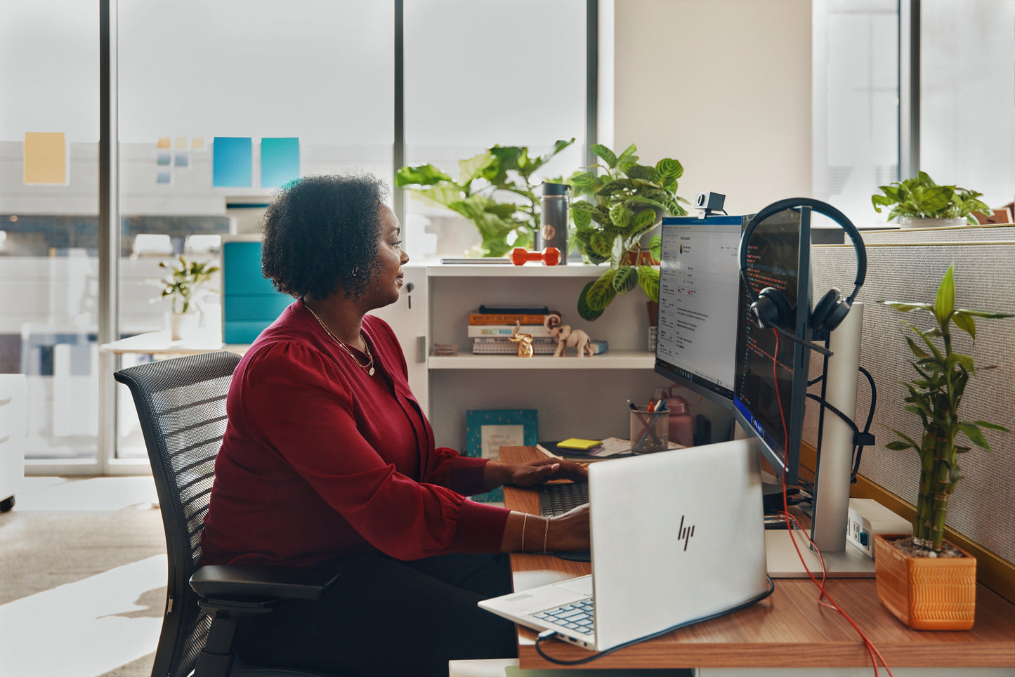 Poly Blackwire 3325 Stereo Microsoft Teams Certified USB-C Headset +3.5mm Plug +USB-C/A Adapter