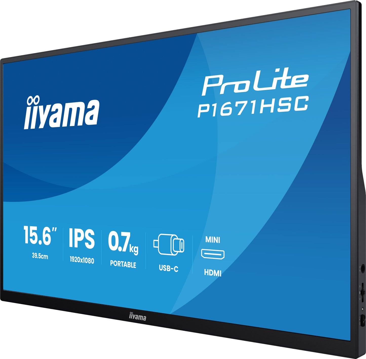 IIYAMA 32WIDE LCD, 2560 x 1440 QHD, IPS panel, LED Bl., USB-Hub (2xOut v3.2 + 2xUSB-C(7,5 Watt), Height Adjust.(15cm), Adaptive Sync, 350cd