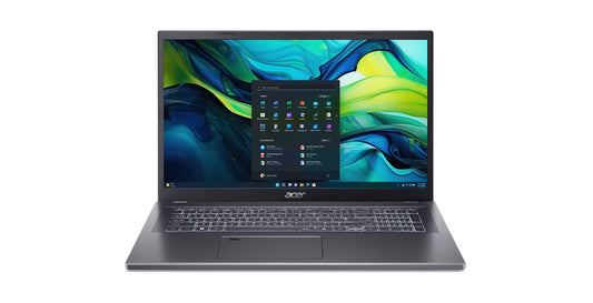 A17-51M-73H2, 17.3 inch FHD IPS, i7-13620H, 16GB DDR5, 512GB PCle NVMe SSD, Intel UHD Graphics, Wi-Fi 6E AX(2X2) BT, W11H, Azerty, Steel gre