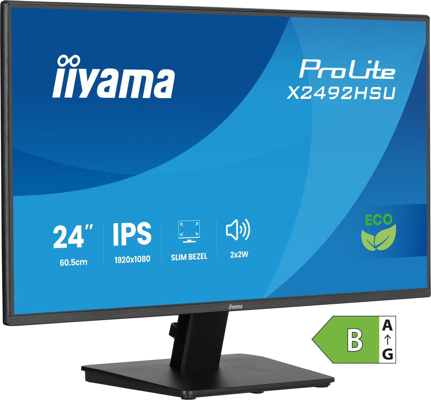 IIYAMA 15 LCD Resistive Touch Screen, 1024 x 768, VA panel, LED Bl., Speakers, HDMI, DisplayPort, 280 cd/m², 2500:1 Static Contrast, USB In