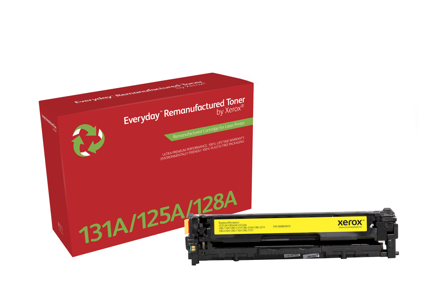 Yellow Toner Cartridge like Alternative to HP 006R03810