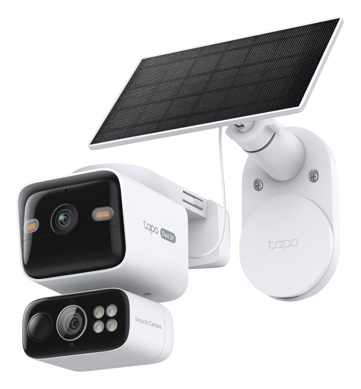 Solar-Powered Dual-Lens Pan/Tilt Securit TAPO C645D KIT