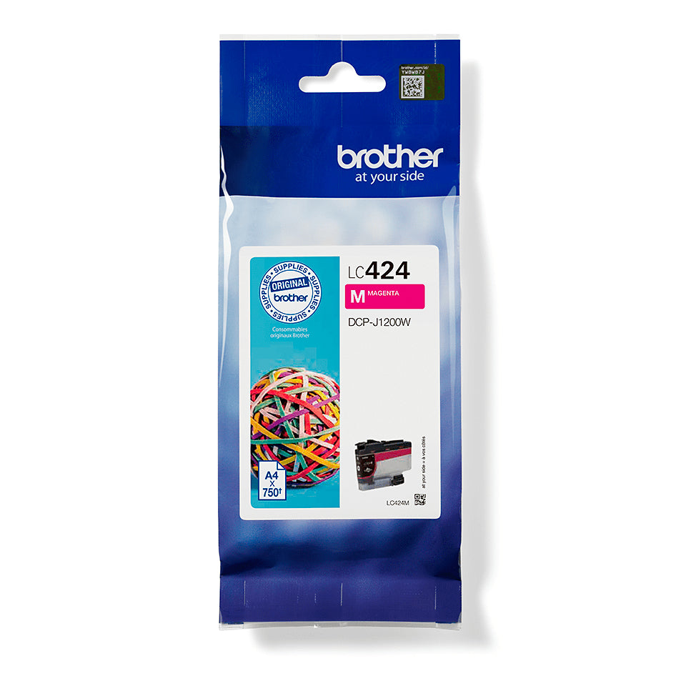 LC424M Magenta ink cartridge - single 75 LC424M