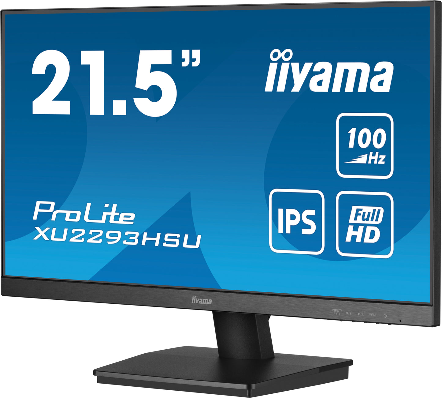 IIYAMA 22WIDE LCD  1920 x 1080  IPS panel  LED Bl.  USB-Hub(2xOut v2.0)  300 cd/m2  1000:1 Static Contrast  Speakers