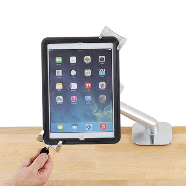 LOCKABLE TABLET MOUNT POLISHED 45-460-026