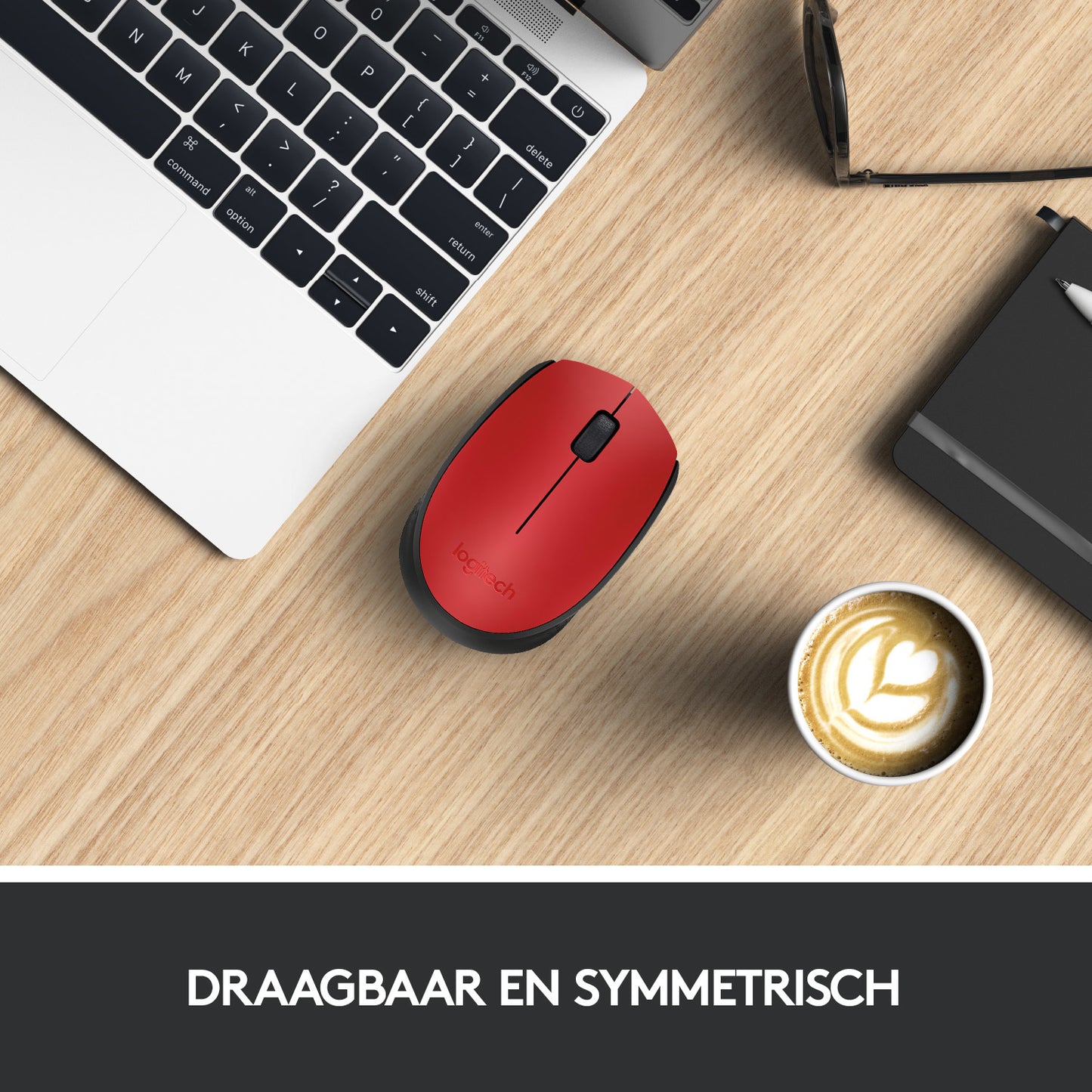 Logitech Wireless Mouse M171 Red