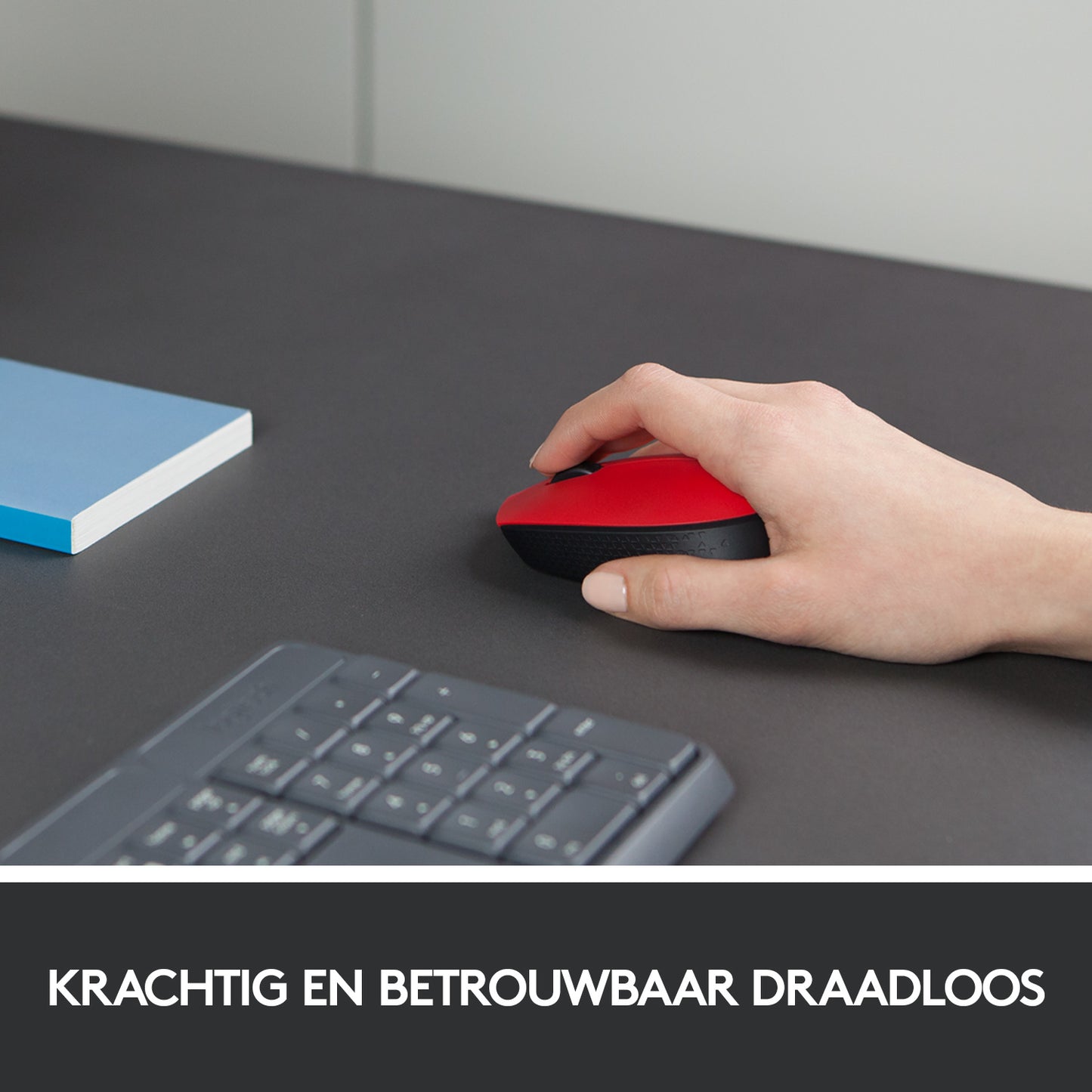 Logitech Wireless Mouse M171 Red