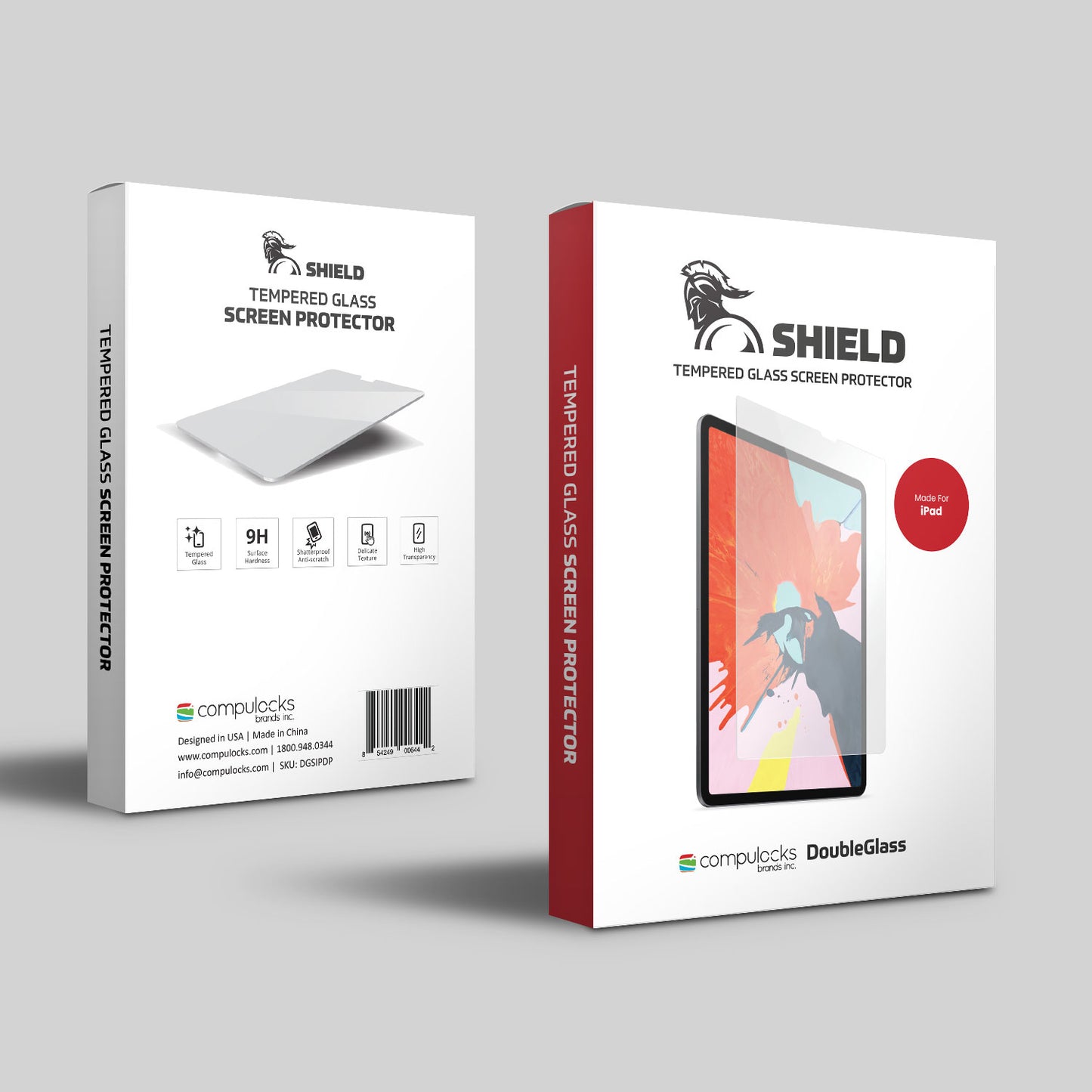 DoubleGlass Screen Shield New DGSIPDP129