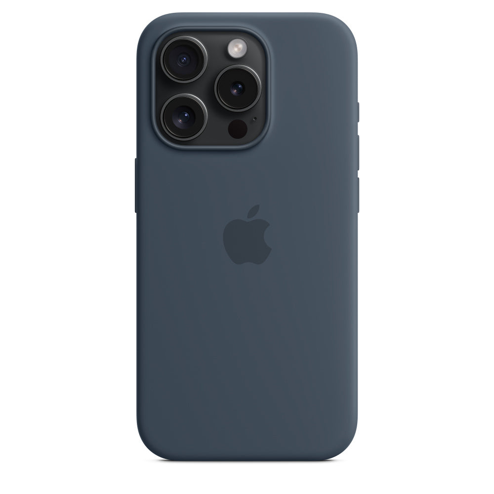 Apple iPhone 15 Pro Sil Case MS Blue
