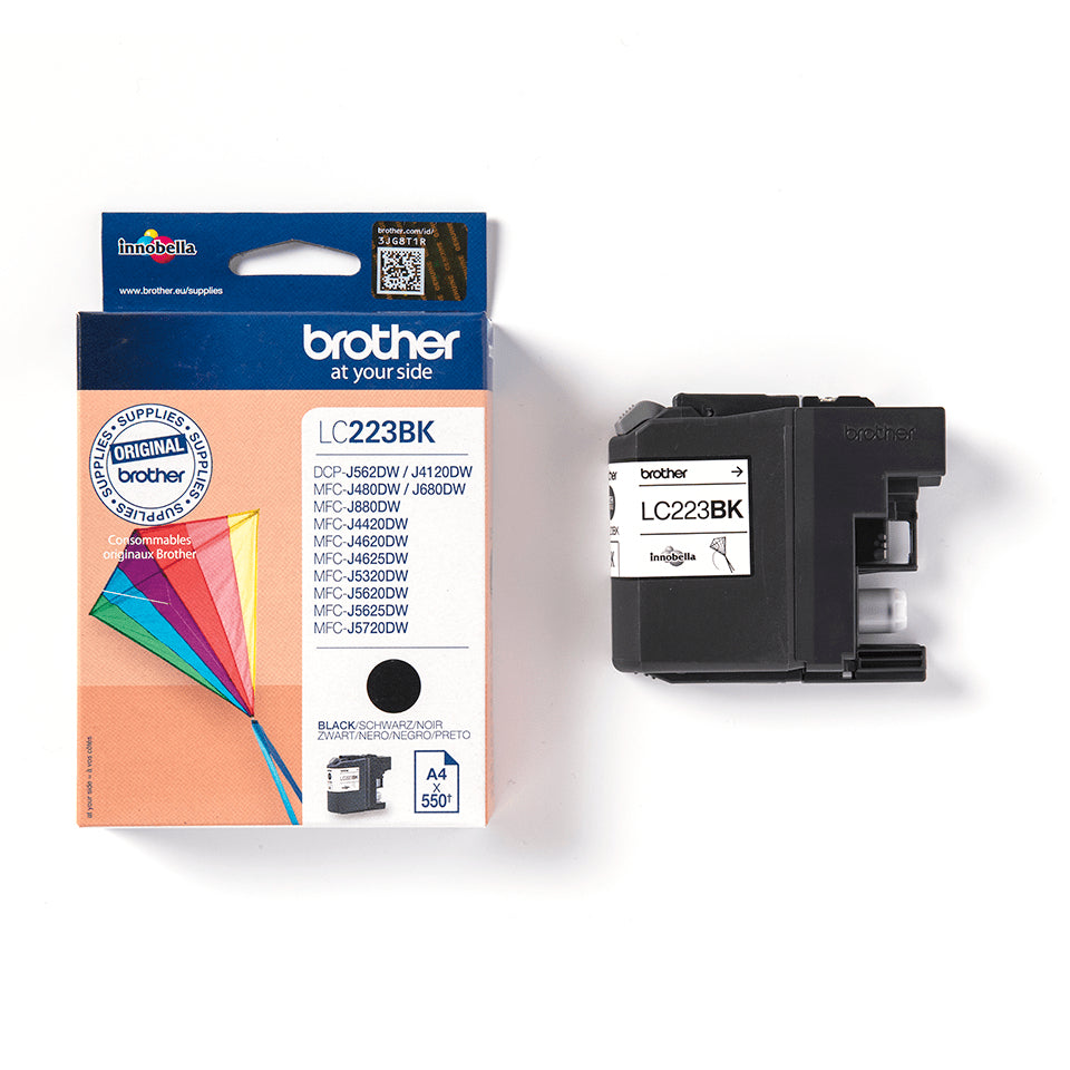 Brother LC223BK zwart inktpatroon