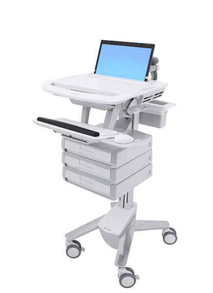 STYLEVIEW LAPTOP CART 3 DRAWERS SV43-1130-0