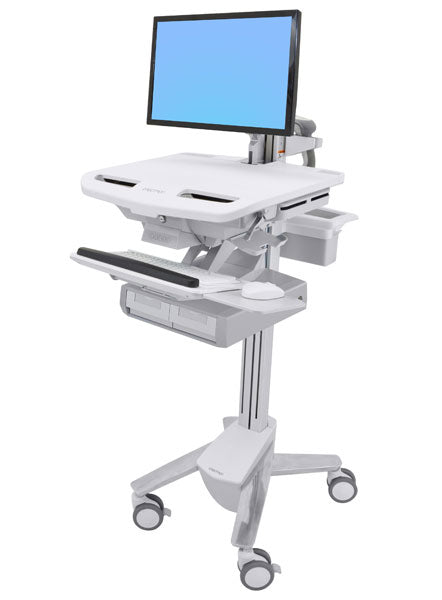 STYLEVIEW CART LCD ARM DOUBLE DRAWER SV43-12A0-0