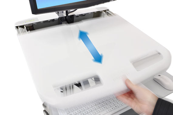 STYLEVIEW CART LCD PIVOT TALL DRAWER SV43-13B0-0