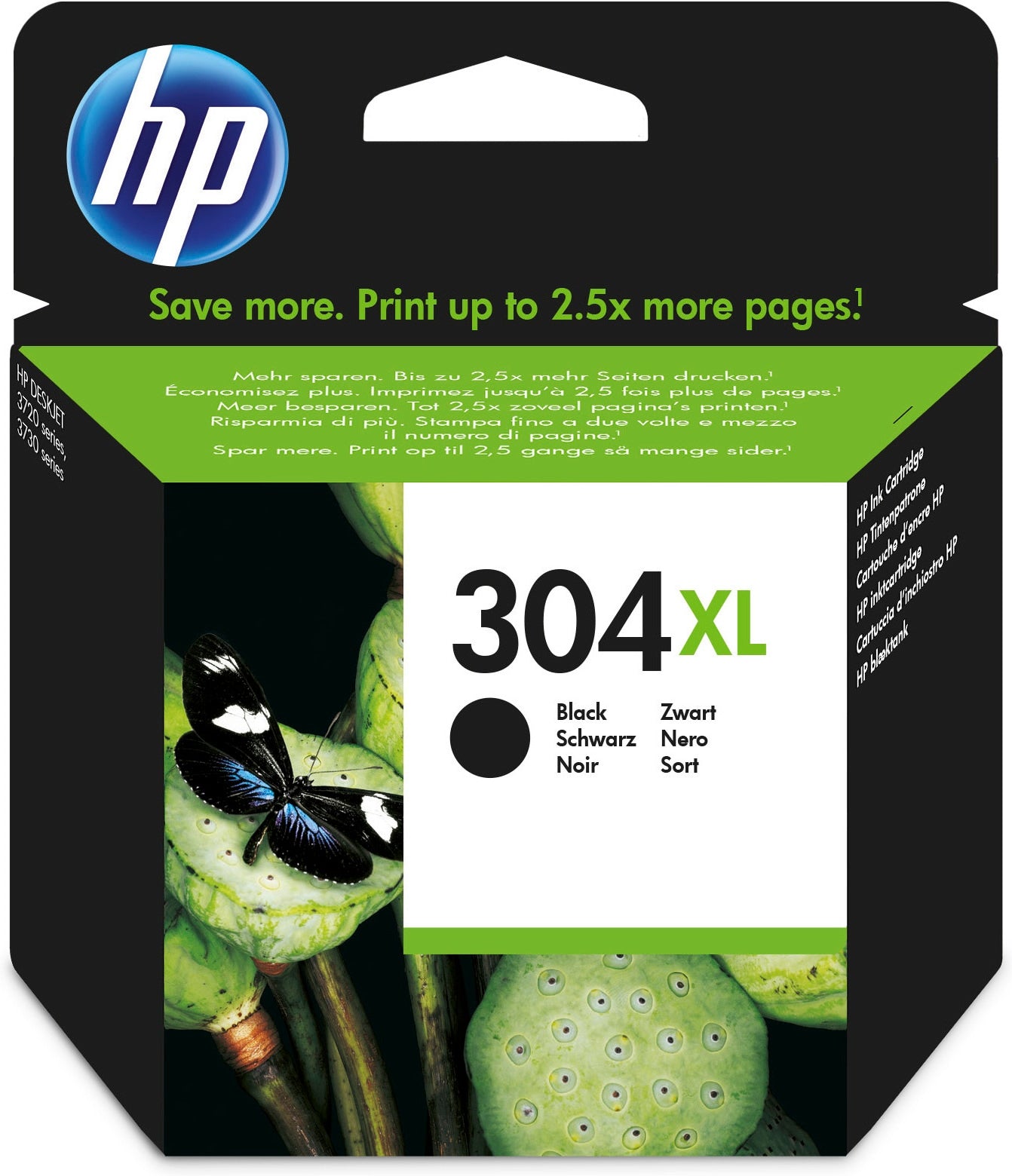 HP 304XL Inkt Cartridge Zwart Blister