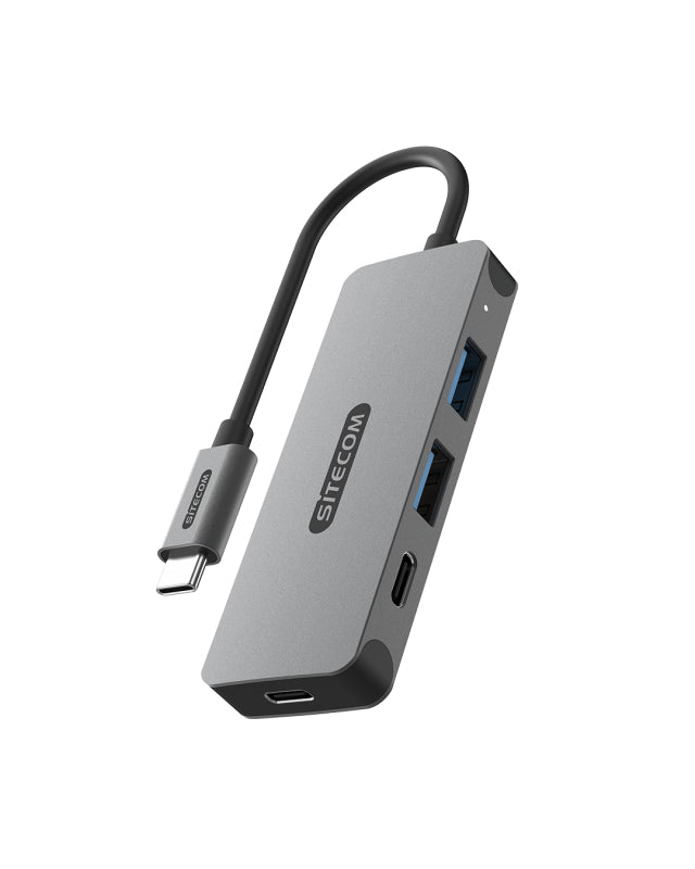 USB-C to 2x USB-A + 2x USB-C Hub