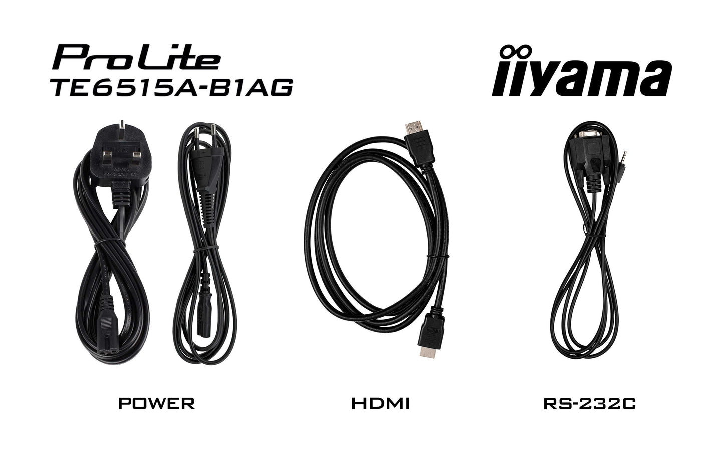 IIYAMA TE6515A-B2AG 65inch Stylish IFP iiWare21E EDLA -Google-GMS-apps Android 14 Octa-core SOC 16/128GB 40-Points DeepContrast IR+
