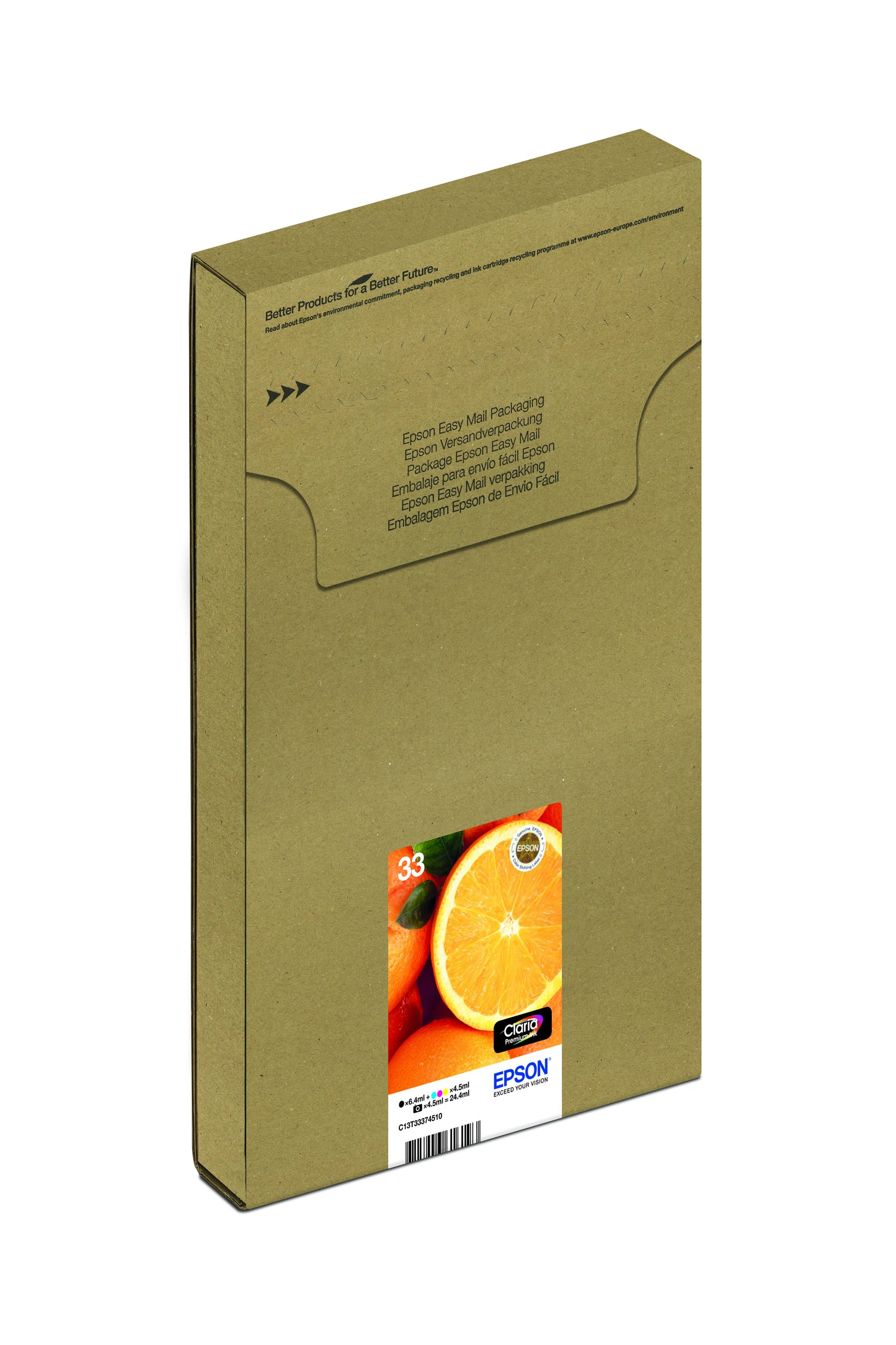 EPSON Multipack 5-kleuren 33 Inkt Cartridge Easymail