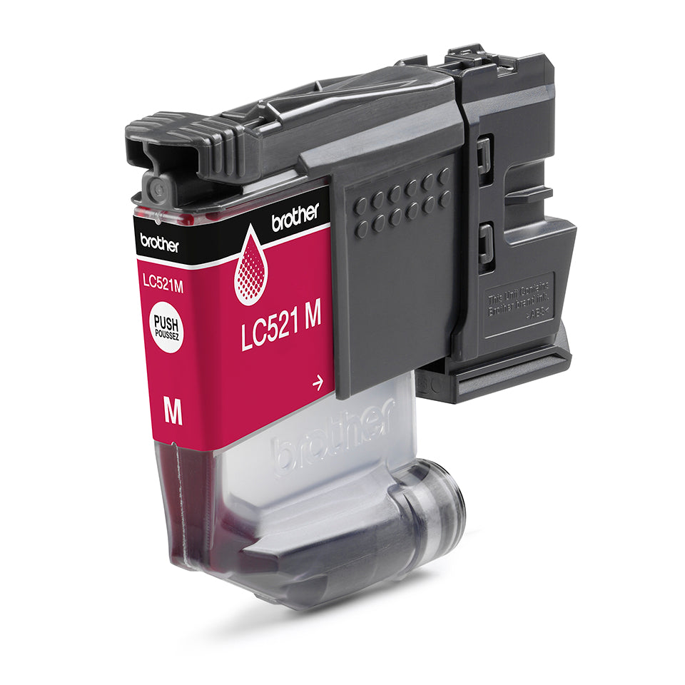 BROTHER Magenta ink cartridge yield up to 500 pages