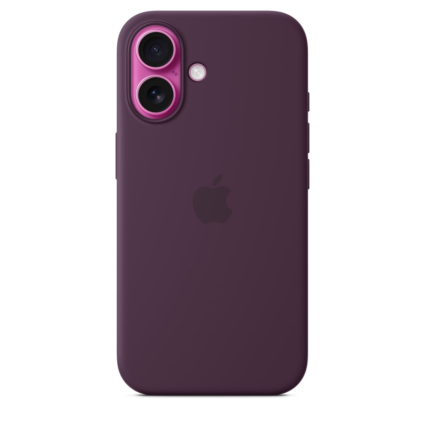 iPhone 16 Silicone Case with MagSafe - Plum