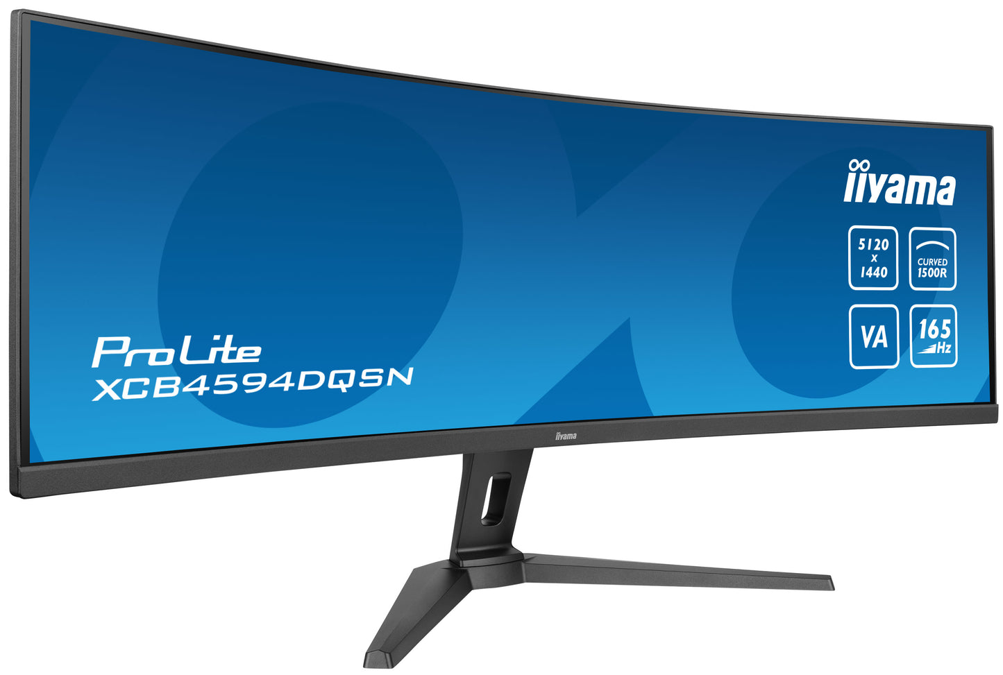 45 inch W LCD DQHD Curved Business VA 165 Hz KVM