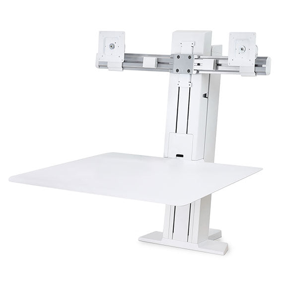 WORKFIT-SR DUAL MONITOR (WHITE) 33-407-062