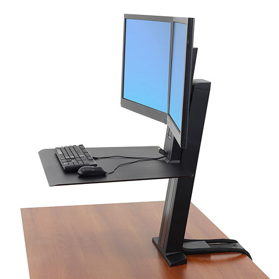 WORKFIT-SR DUAL MONITOR (BLACK) 33-407-085