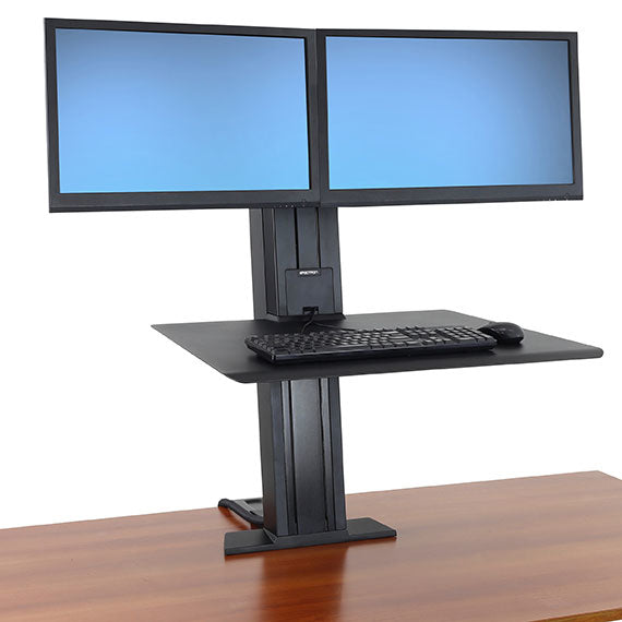 WORKFIT-SR DUAL MONITOR (BLACK) 33-407-085