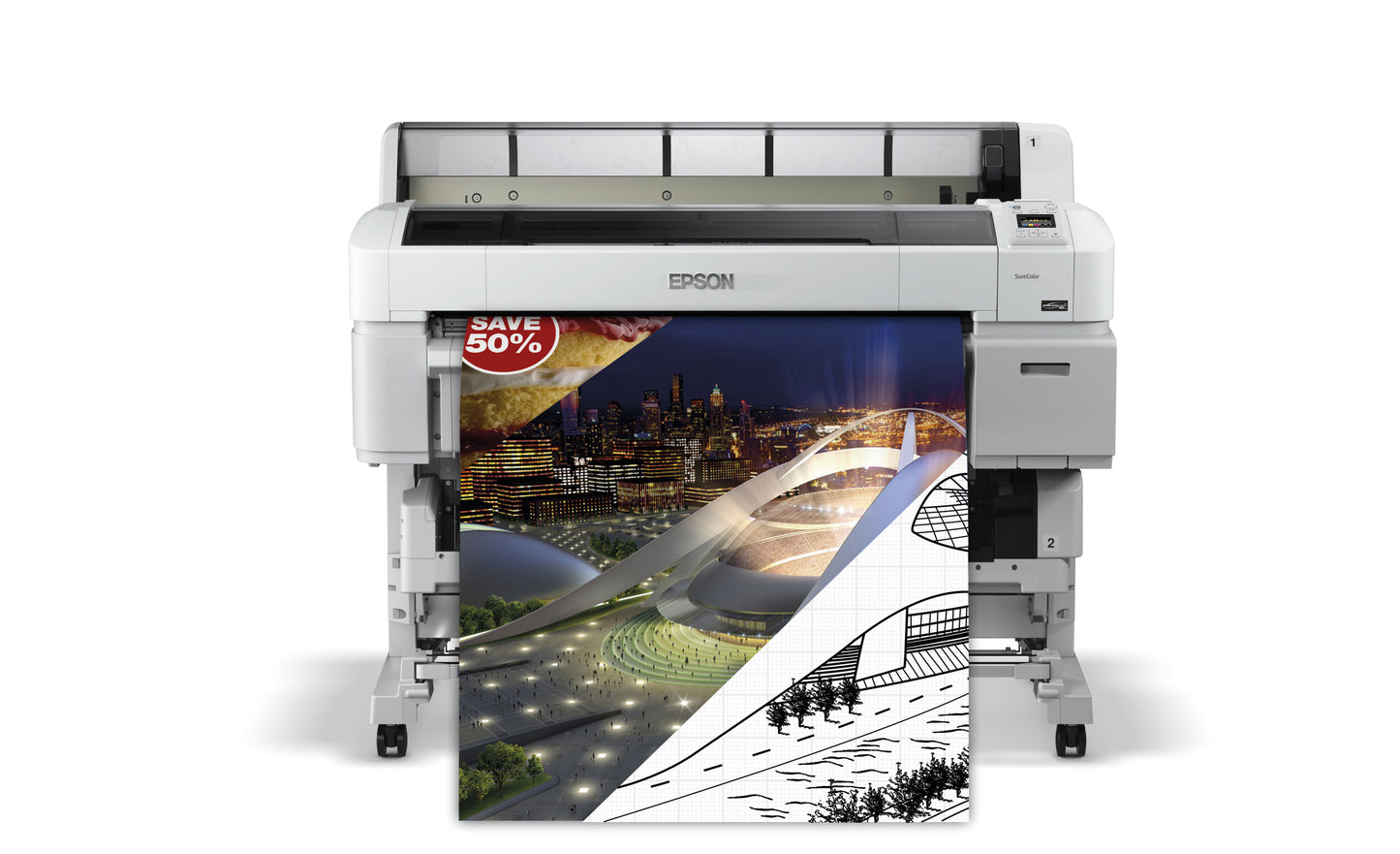 EPSON SureColor SC-T5200 Double Roll 36inch