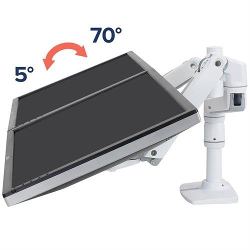 LX STACKING ARM WHITE NO GROMMET 45-492-216