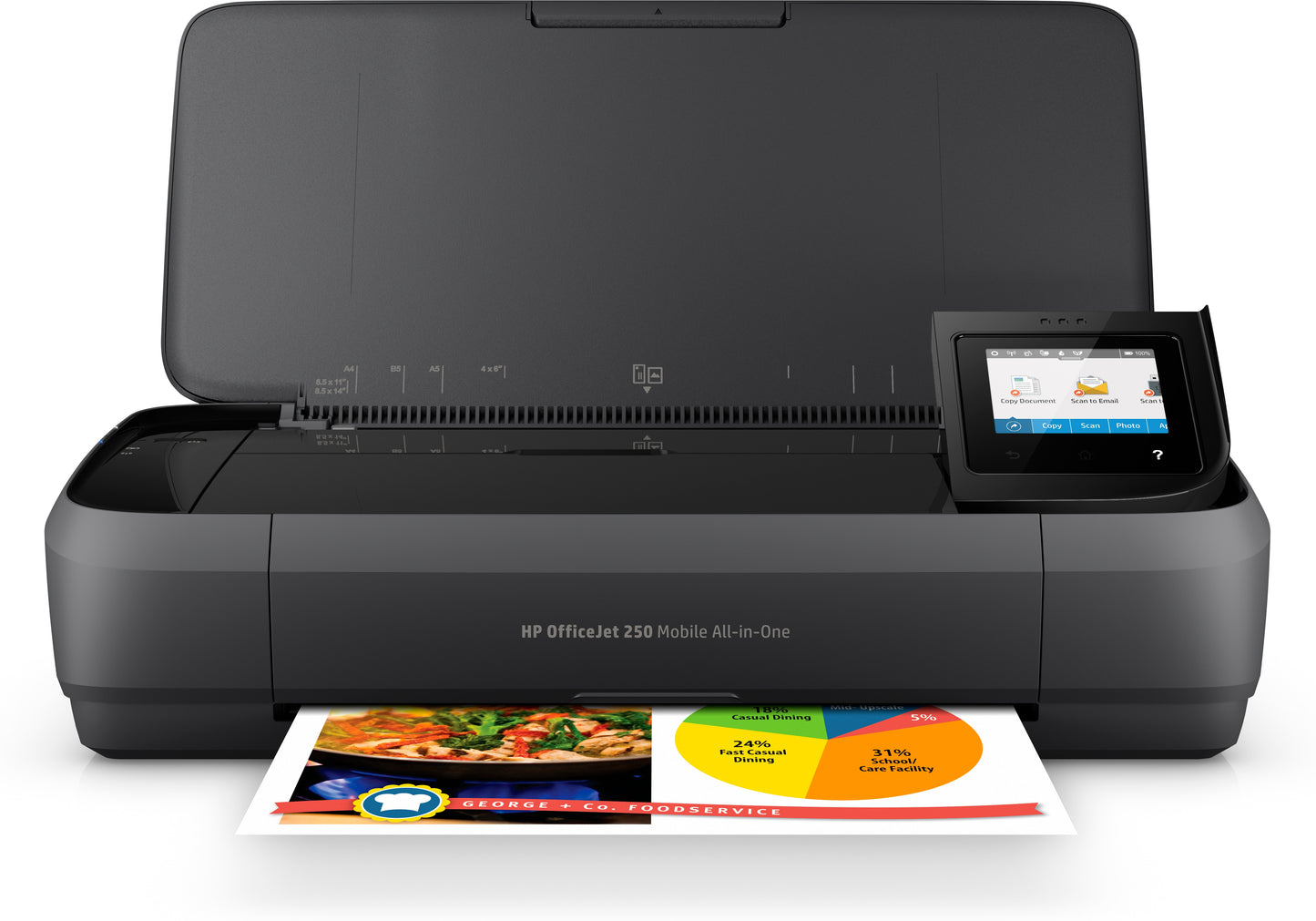 HP Officejet 250 Mobile AiO Printer