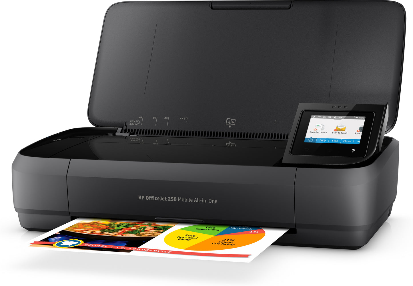 HP Officejet 250 Mobile AiO Printer