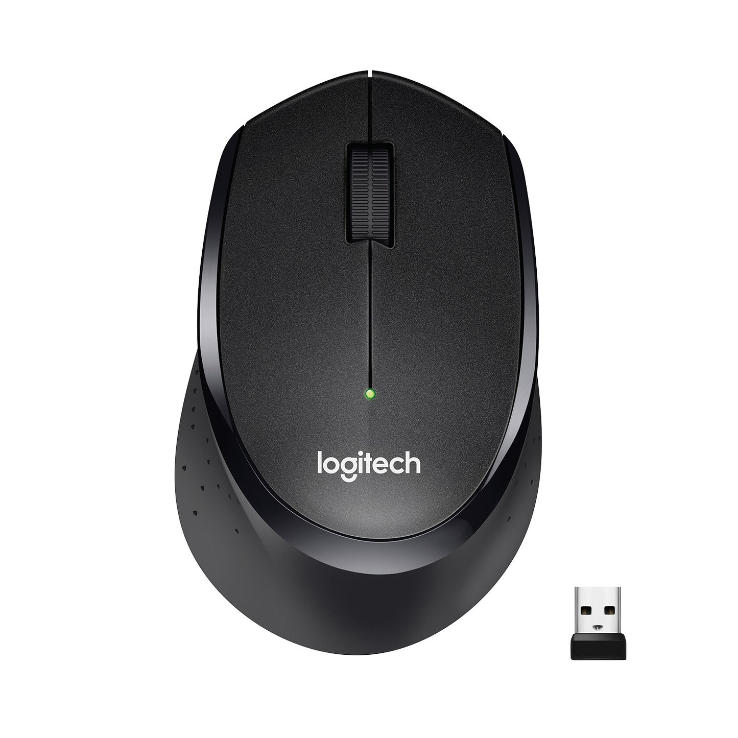 Logitech Wireless Mouse M330 Silent Plus Black
