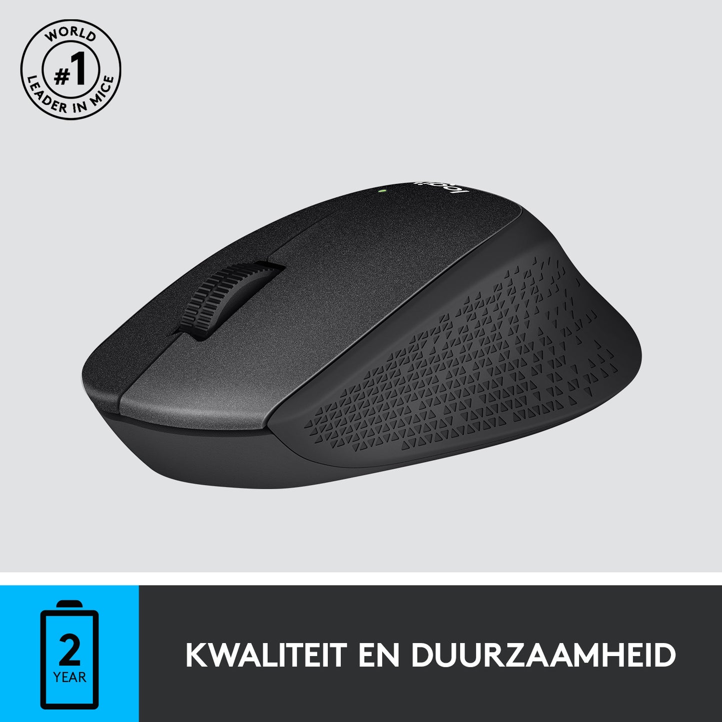 Logitech Wireless Mouse M330 Silent Plus Black