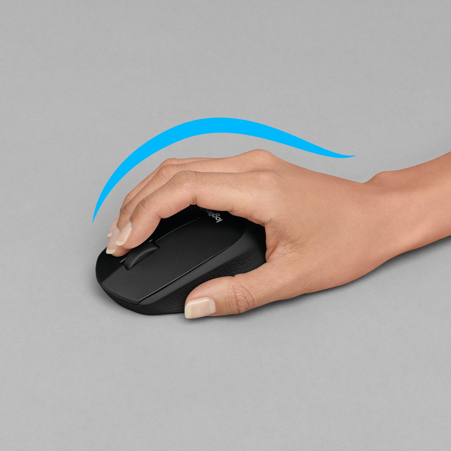 Logitech Wireless Mouse M330 Silent Plus Black