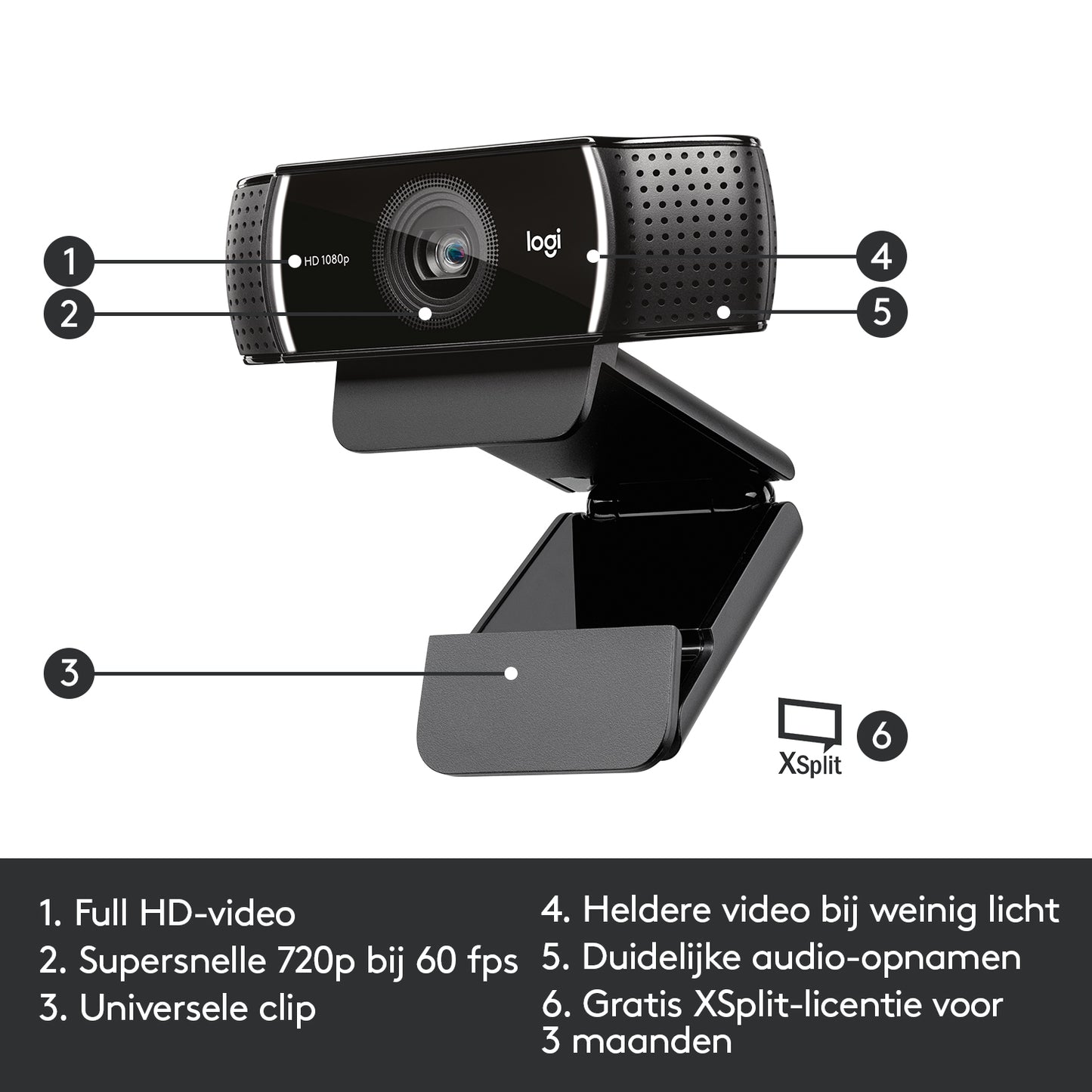 Logitech C922 Pro Stream Webcam