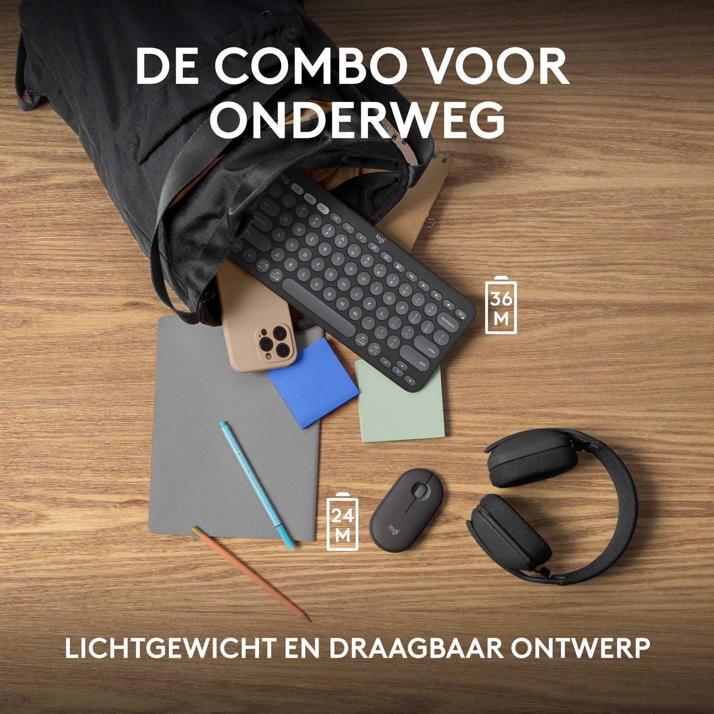 Logitech Pebble 2 Combo - Graphite
