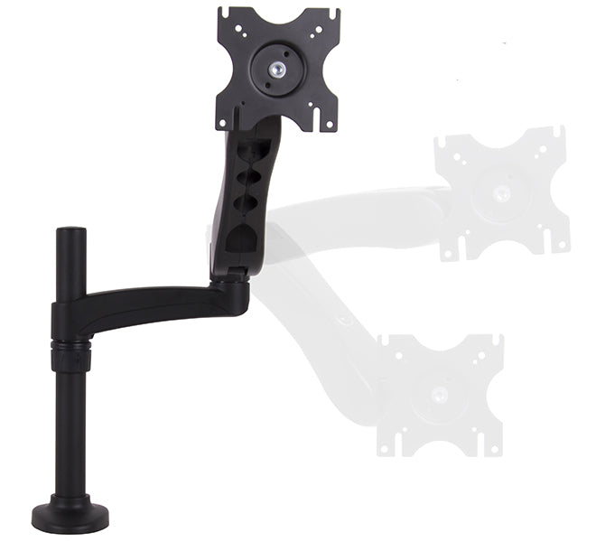 Full Motion Flat Screen Desk Mount with