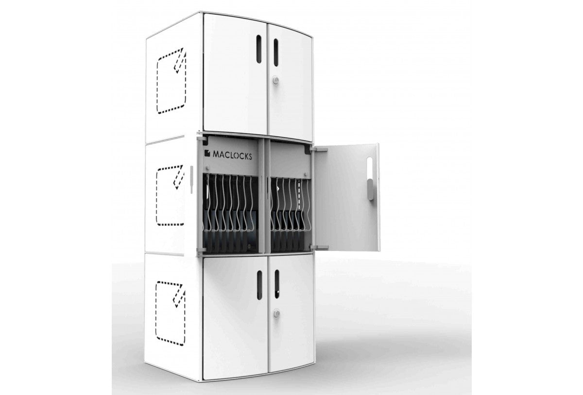 CARTIPAD 16DEV CHARGING CABINET SILVER E SOLO-EU