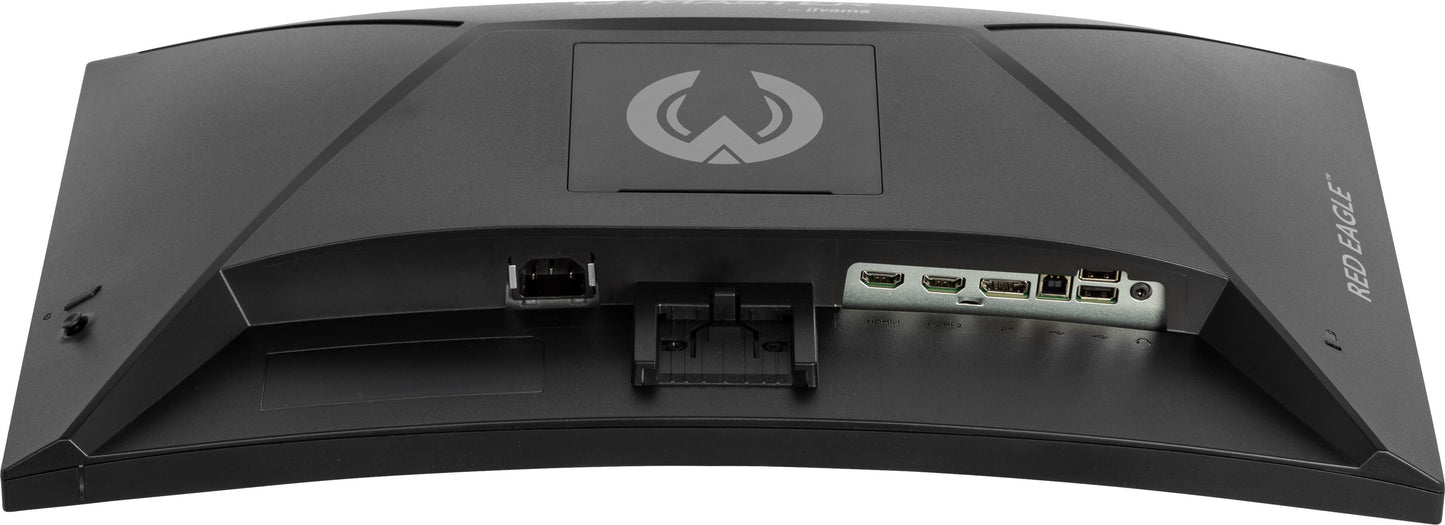 IIYAMA 24WIDE LCD  G-Master Red Eagle  1920 x 1080  Curved VA panel  USB-Hub (2xOut v2.0)  FreeSync   300 cd/m²  80.000.000:1 ACR