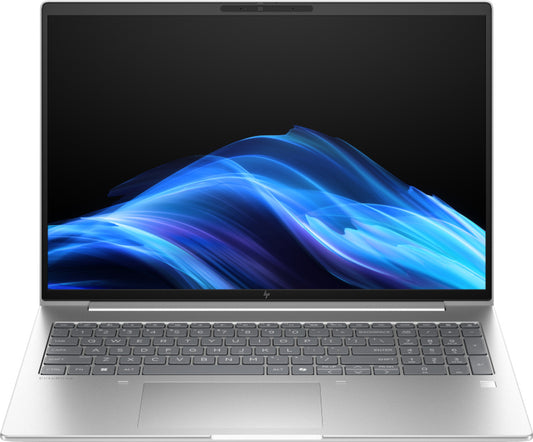 HP EliteBook 6 G1i 16 inch AI PC, Ultra 7 255U, 16 WUXGA, 300 Nits, IR Camera, 16GB, 512GB PCIe NVMe Value SSD, W11 Pro, Backlit, WLAN + BT