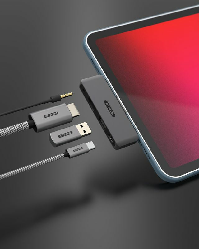 4 in 1 iPad Multiport hub