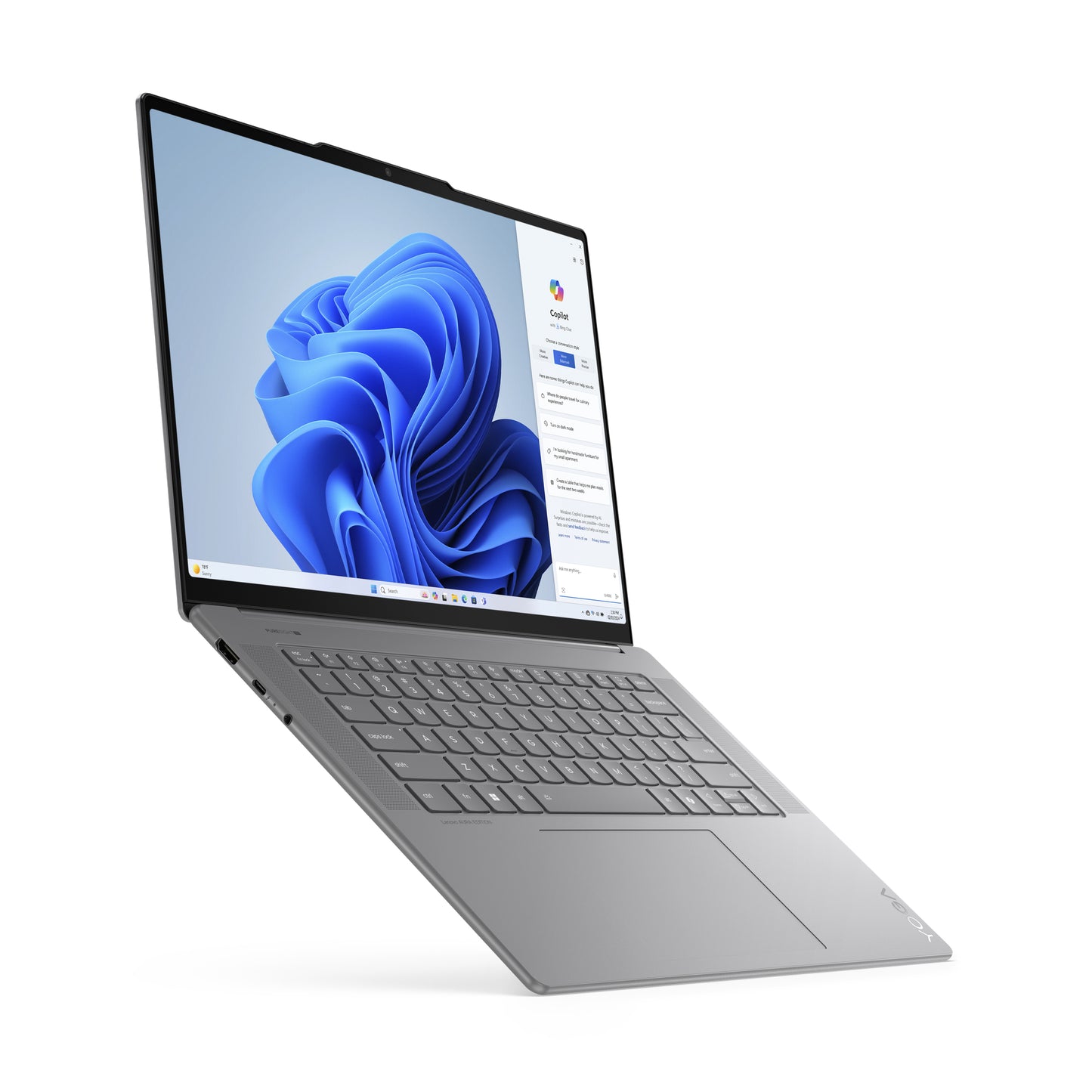 Lenovo Yoga Slim 7 15ILL10, 15.3 2.8K OLED, Intel Core Ultra 7 258V, 47 NPU TOPS, 32GB, 1TB PCIe NVMe SSD, Intel Arc Graphics 140V, W11H, G