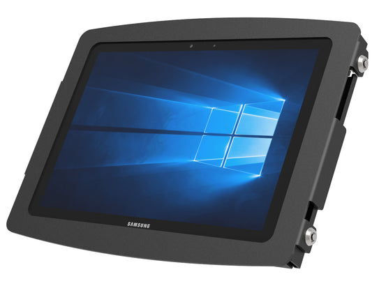 Glxy TabPro S Sec Spc Encl Wall Mount Bk