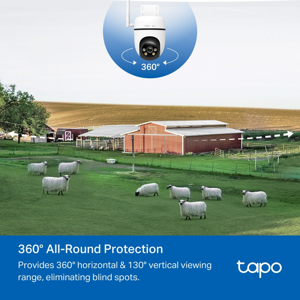 Tapo C501GW Outdoor Pan/Tilt 4G LTE Cam TAPO C501GW