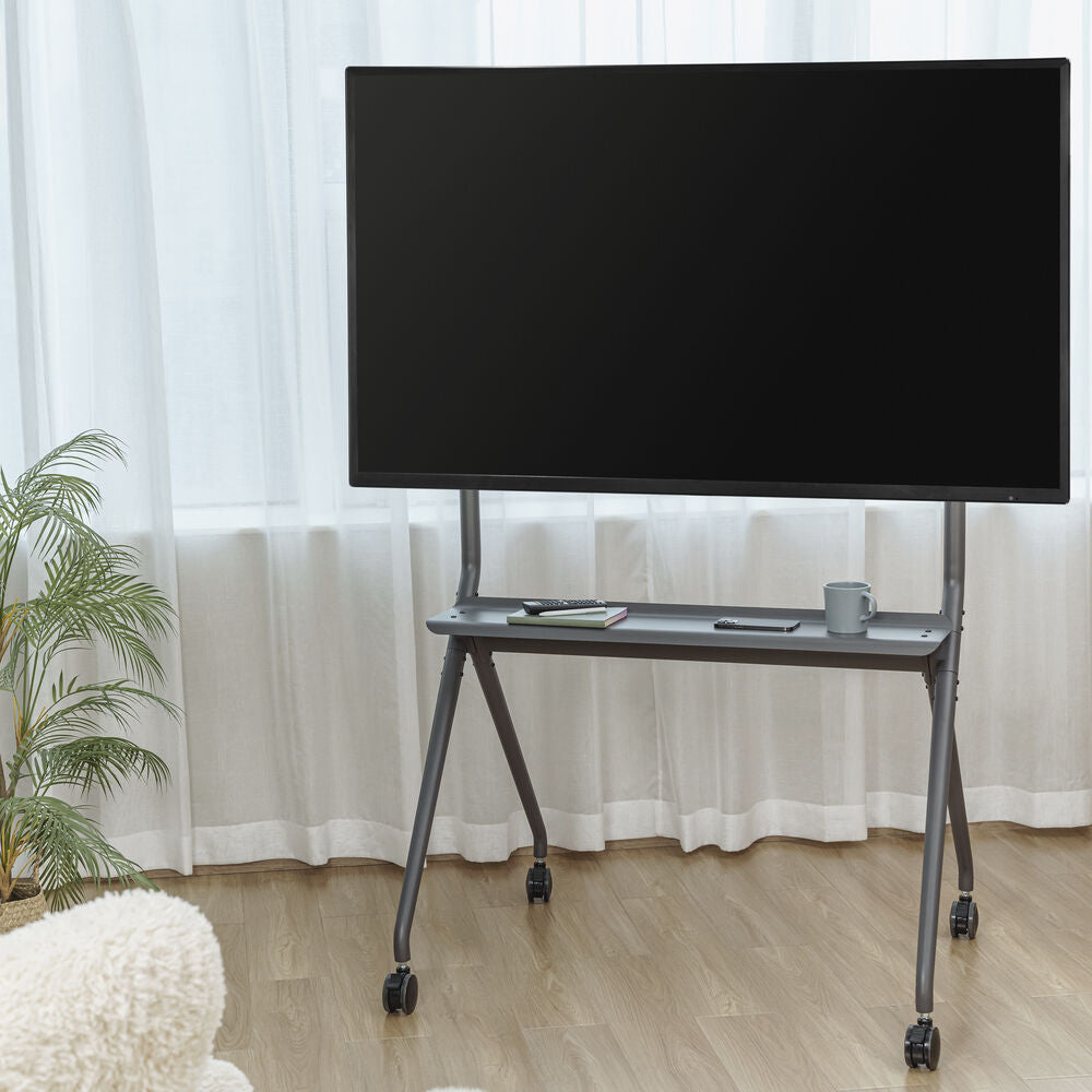 ACT Verrijdbare tv/monitor vloersteun, 50inch t/m 86inch, VESA