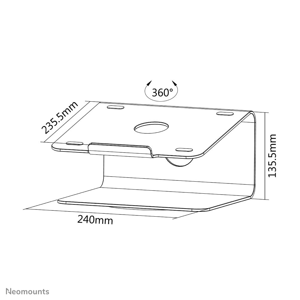 NewStar Laptop Desk Stand ergonomic