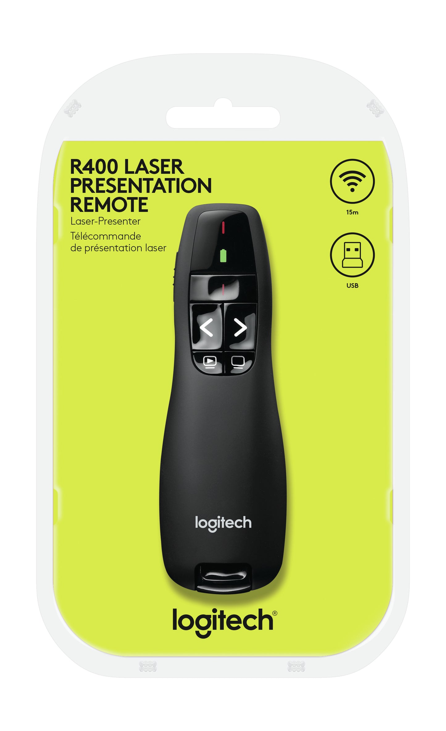 Logitech Wireless Presenter R400 - Black