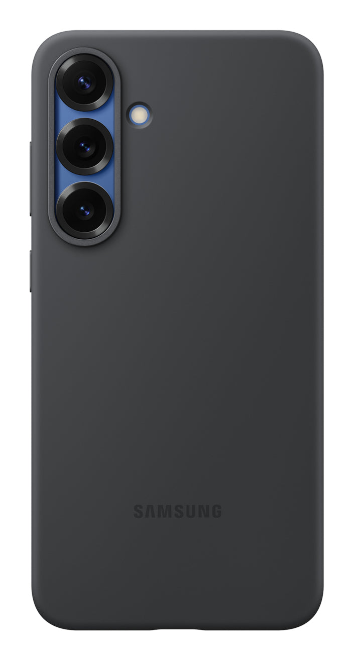 Samsung Silicone Case Zwart Samsung Galaxy S25+