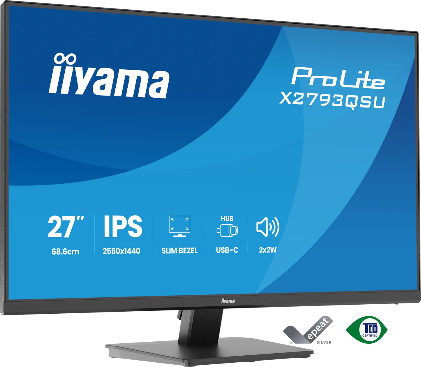Iiyama X2793QSU-B1 27W LCD QHD IPS